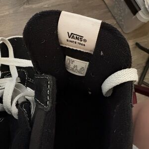 Vans Monochrome High-Top Sneakers